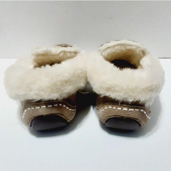 Lamo Moccasin Shearling Slip-On Loafers US 5 Cozy Winter Indoor Outdoor Shoes - Picture 5 of 7